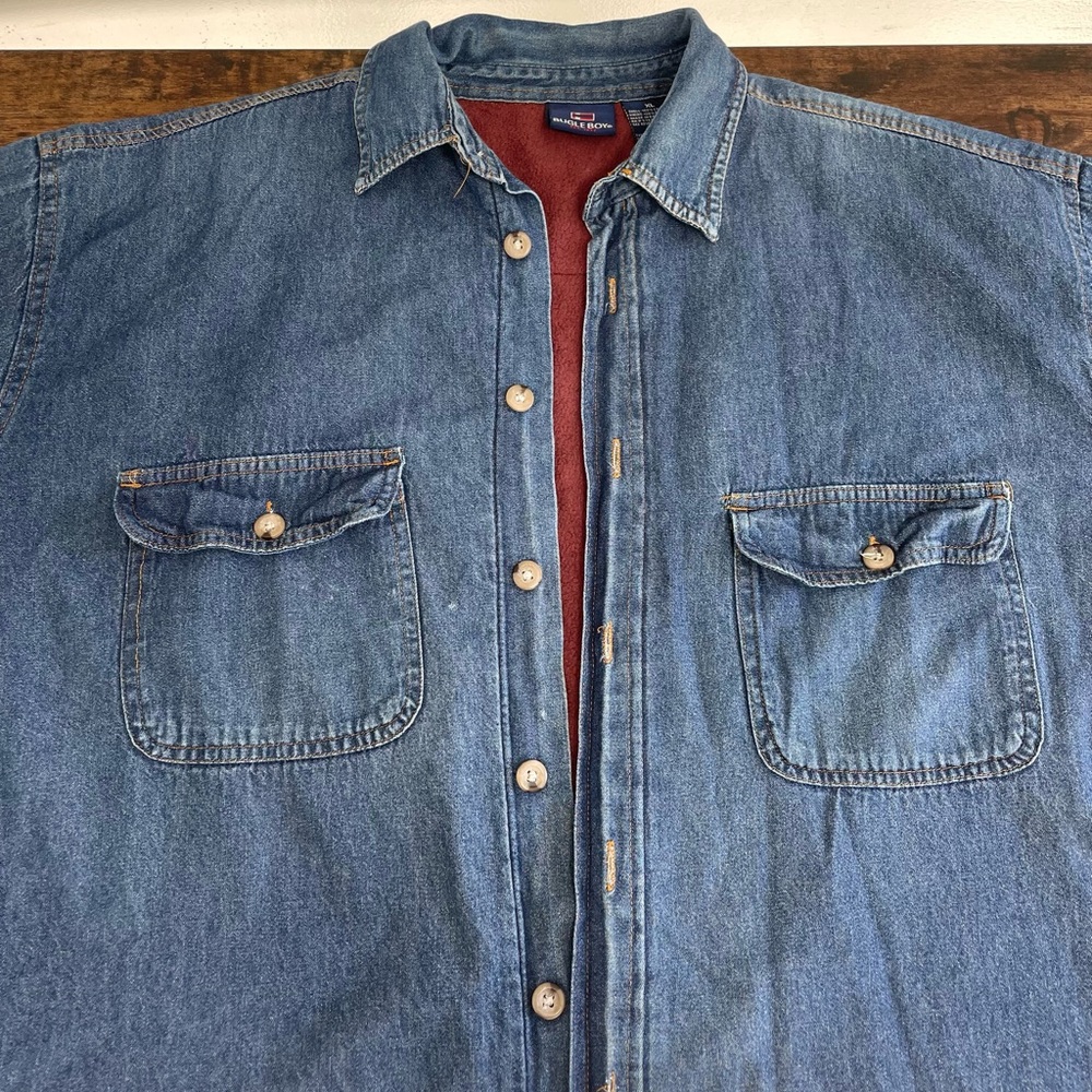 Vintage Oversized Bugle Boy Shirt/Jacket